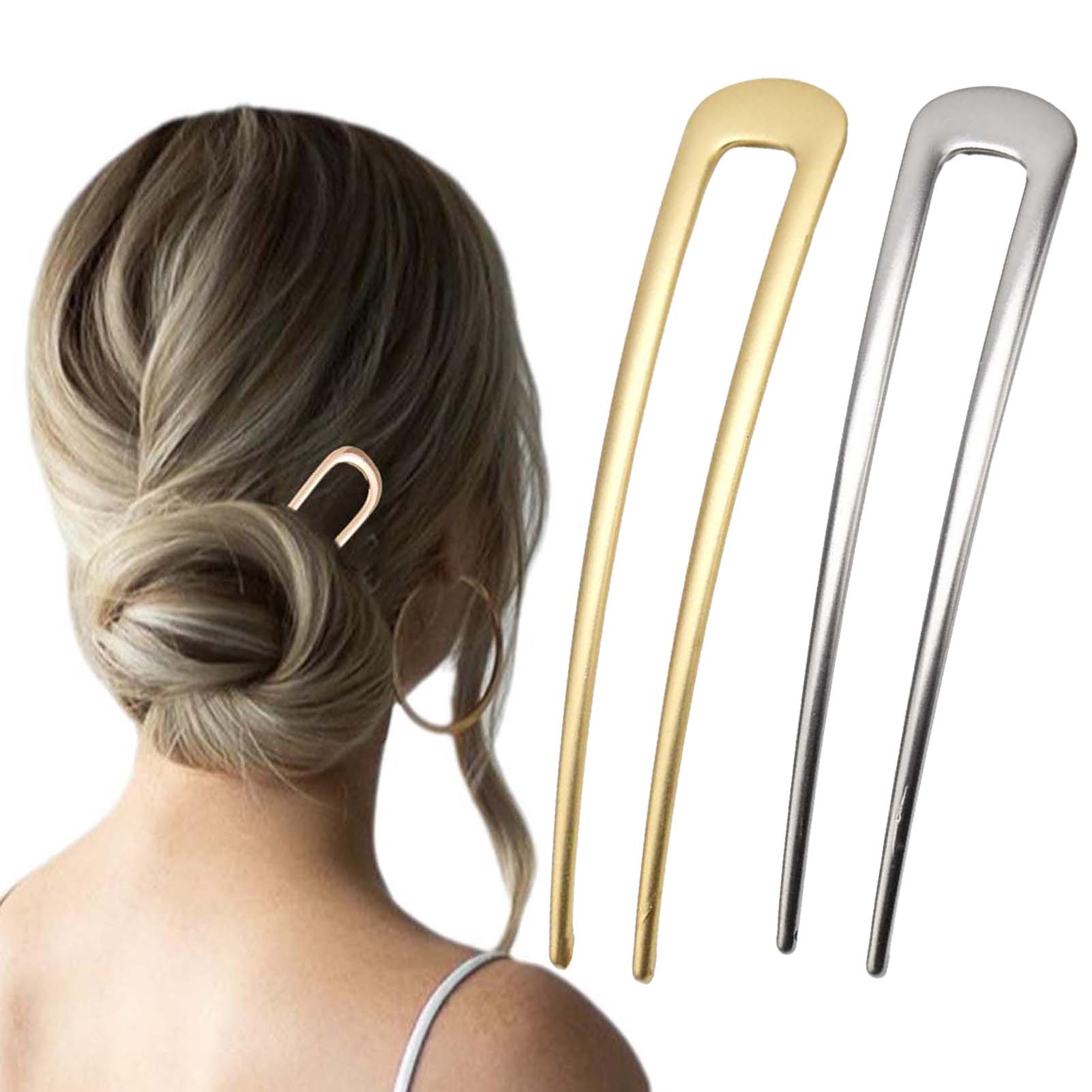 Home Improvement Tools - French U Shaped Hair Pins Vintage
