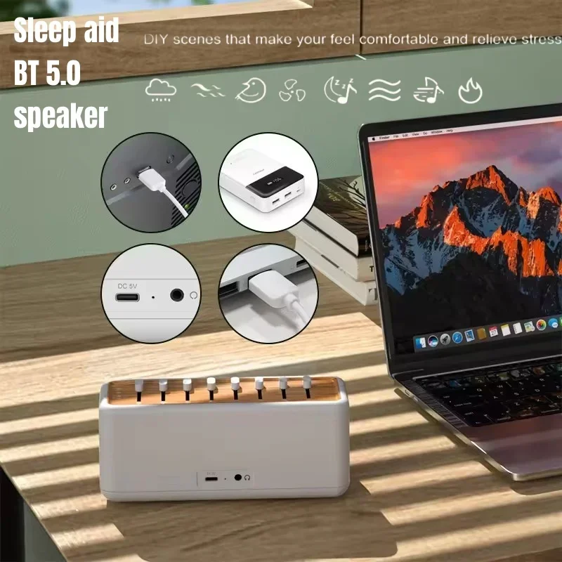 Home Improvement Music - Wireless Bluetooth Speaker Noise Timed Natural