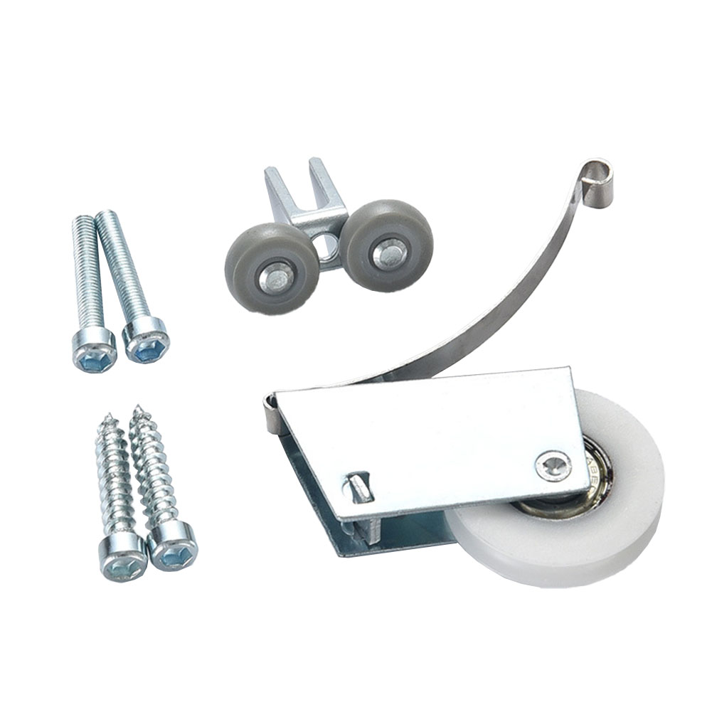 Home Improvement Cast - Door Accessories Iron Roller Wheels For
