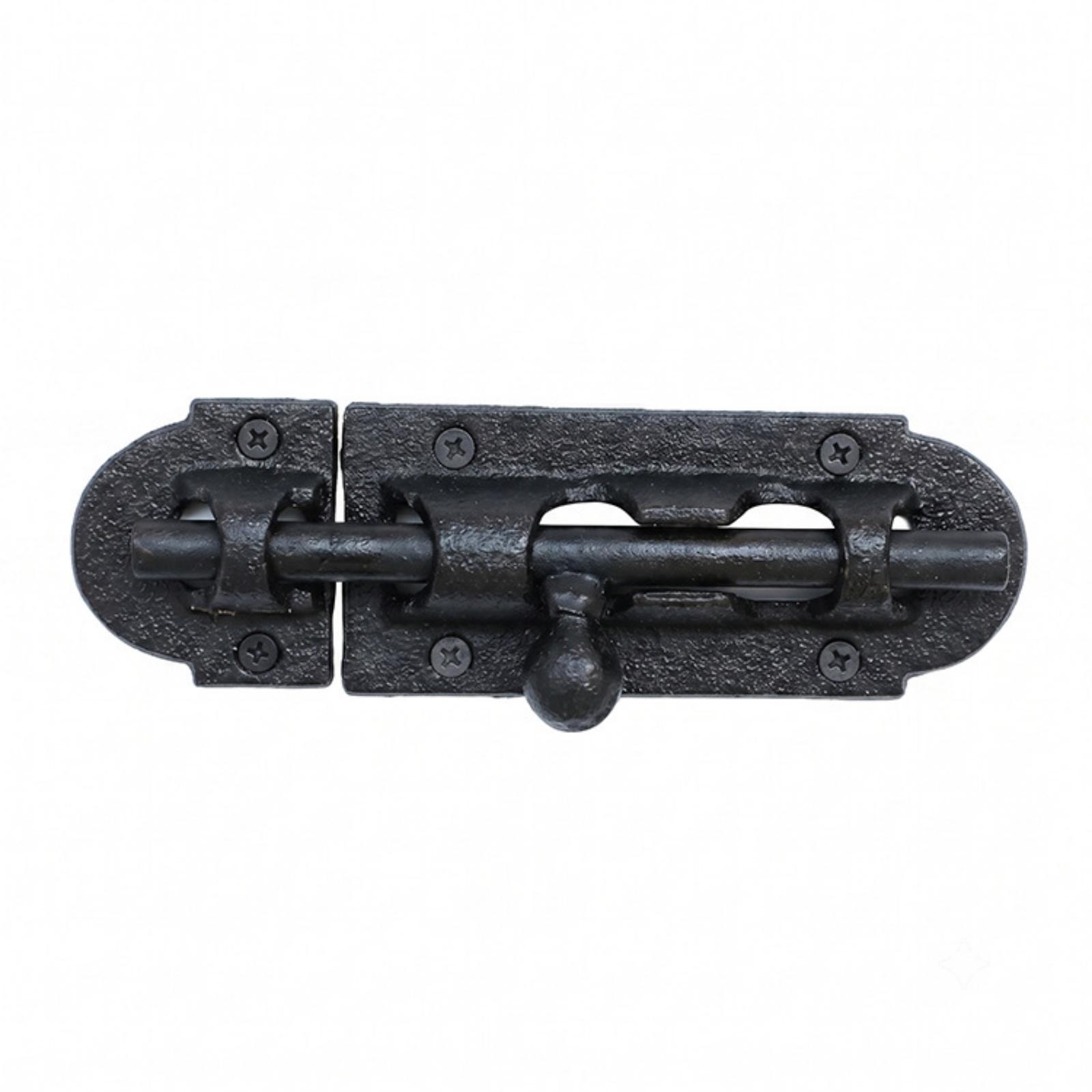 Home Improvement Cast - Door Latch Antique-Style Sliding Bolt Latch