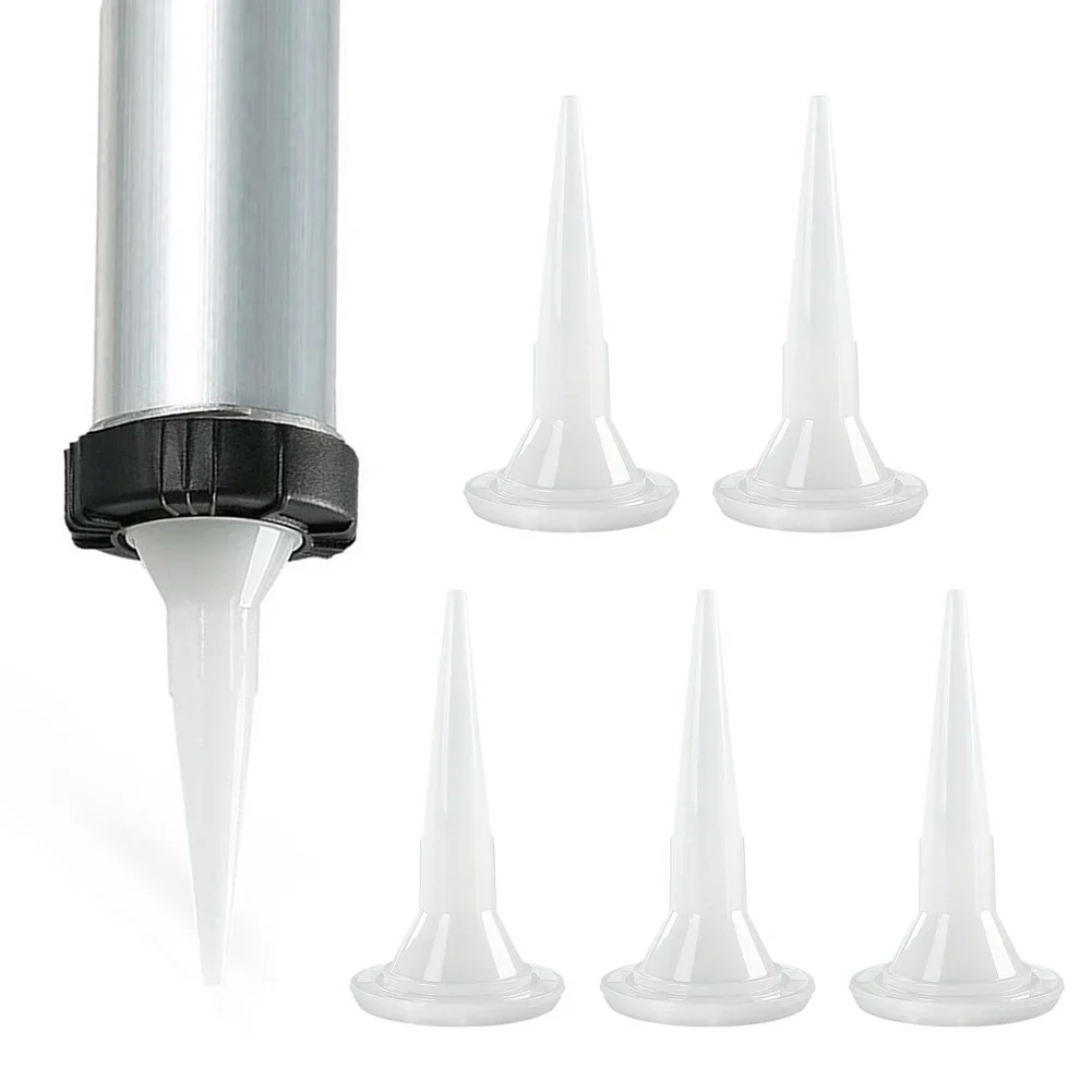 Home Improvement Warehouse - 5pcs Universal Caulking Nozzle Structural Glue