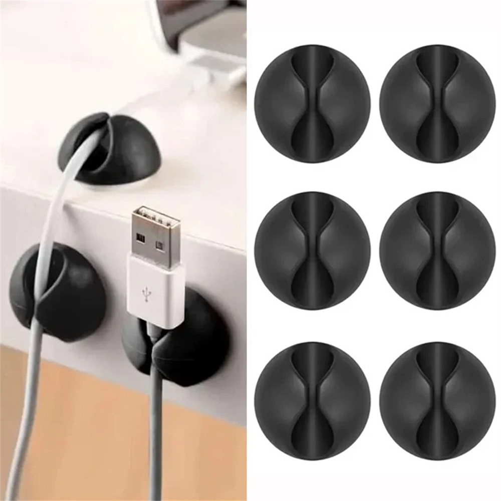 Home Improvement Mall - 20pcs Data Cable Holders Charger Line
