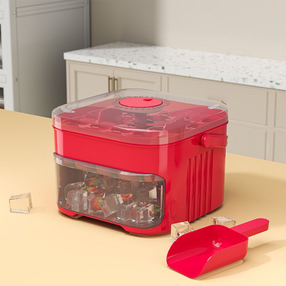 Home Improvement Mall - 50-Cube Ice Maker with Easy Press