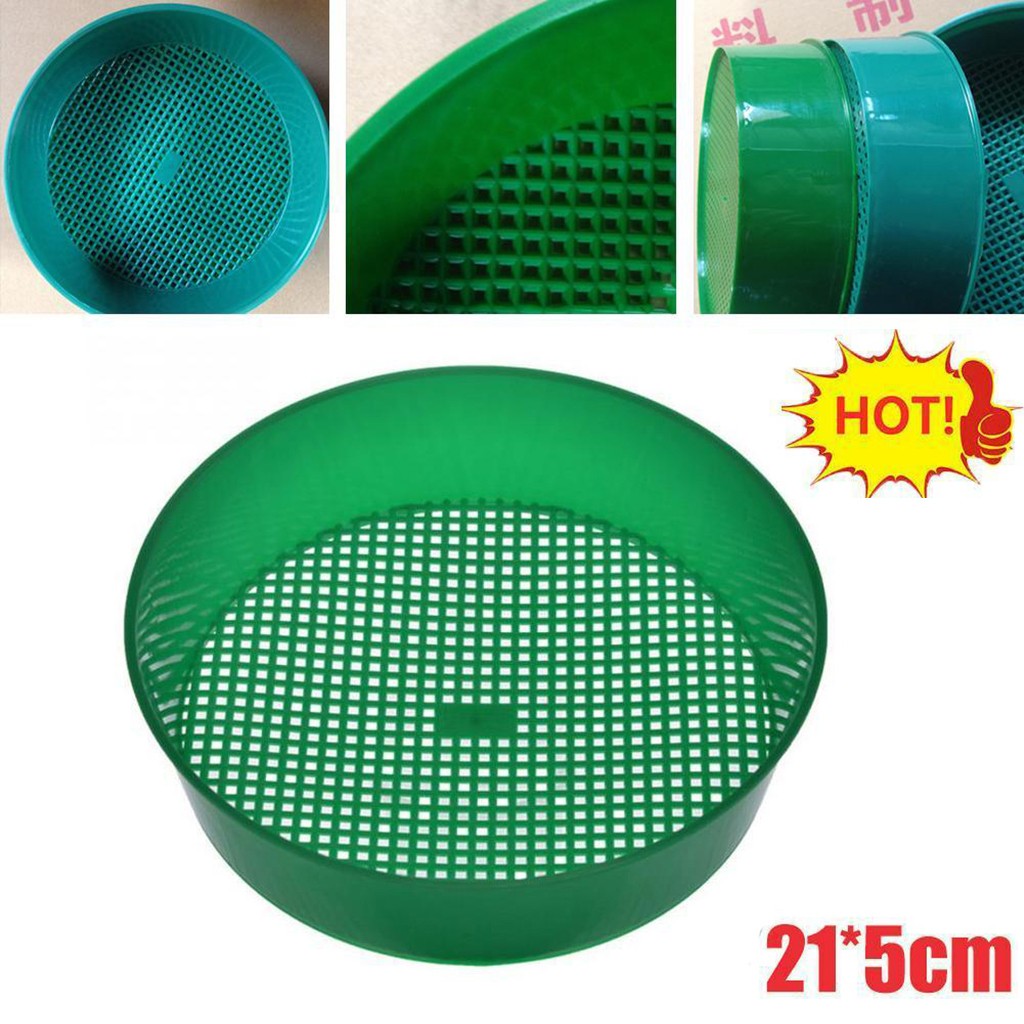 Home Improvement House - Plastic Garden Sieve Home Garden Tool