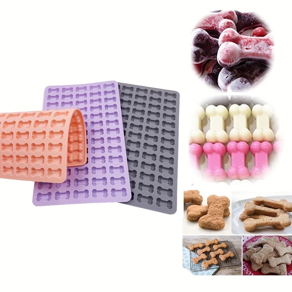Home Improvement House - 1pcs Mini Bone Biscuit Mold Pink