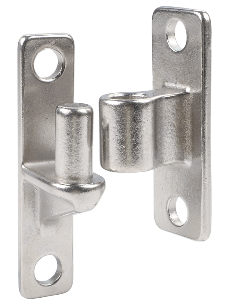 Home Improvement Fence - Silver 6mm Thick Stainless Steel Door