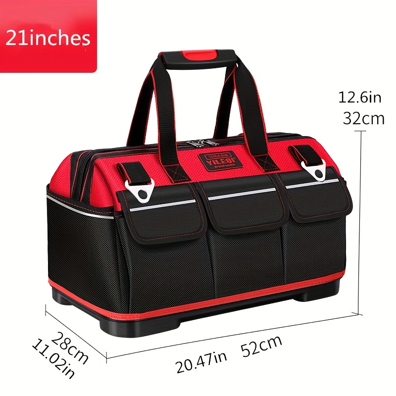 A Red Electrician'S Tool Bag A - Home Improvement Warehouse ulasan dan harga