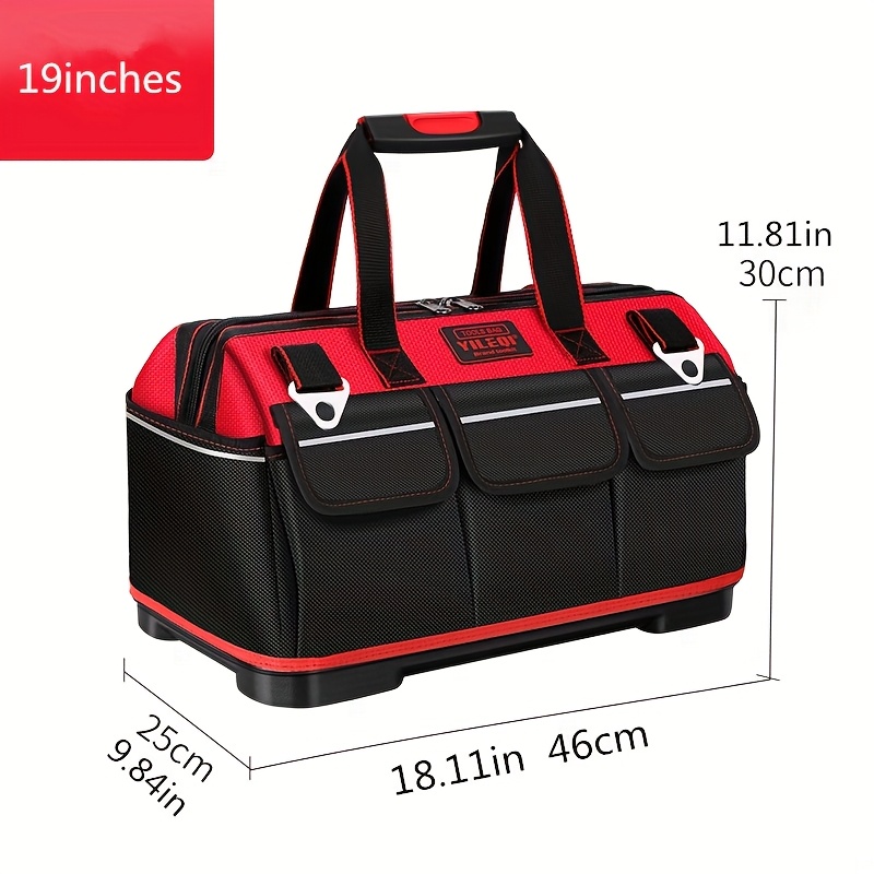 A Red Electrician'S Tool Bag A - Home Improvement Warehouse ulasan dan harga