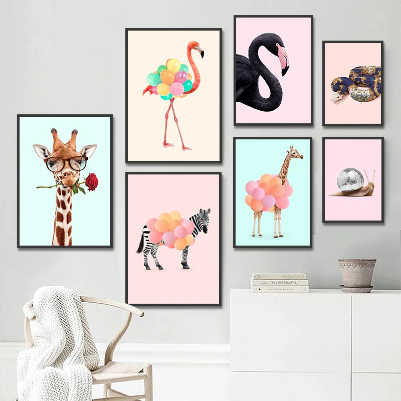 Funny Fashion Giraffe Zebra Fl - Home Improvement Kids ulasan dan harga