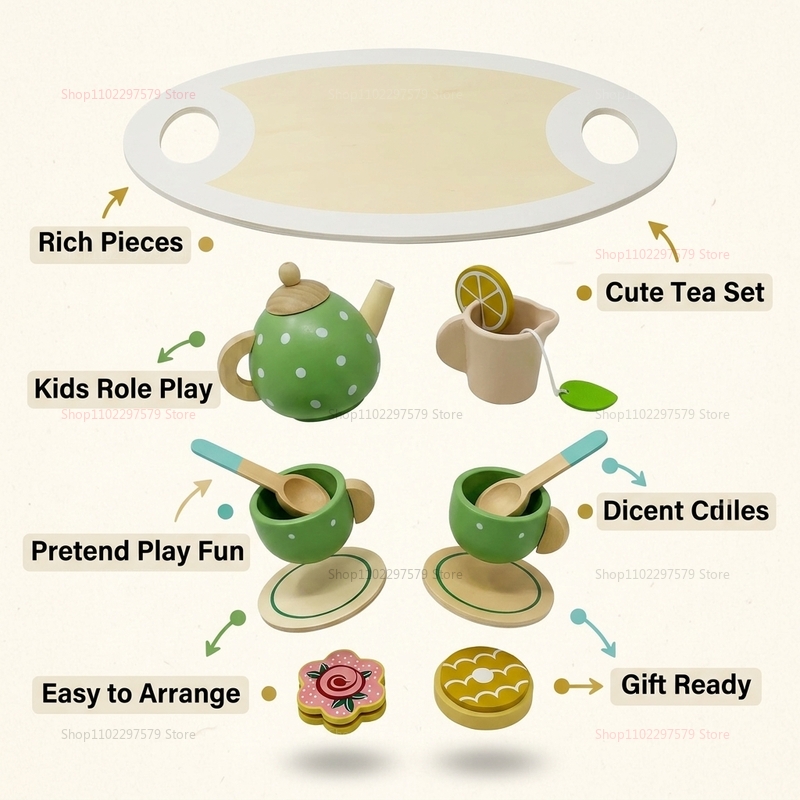 NEW Afternoon Tea Set for Chil - Home Improvement Boys ulasan dan harga