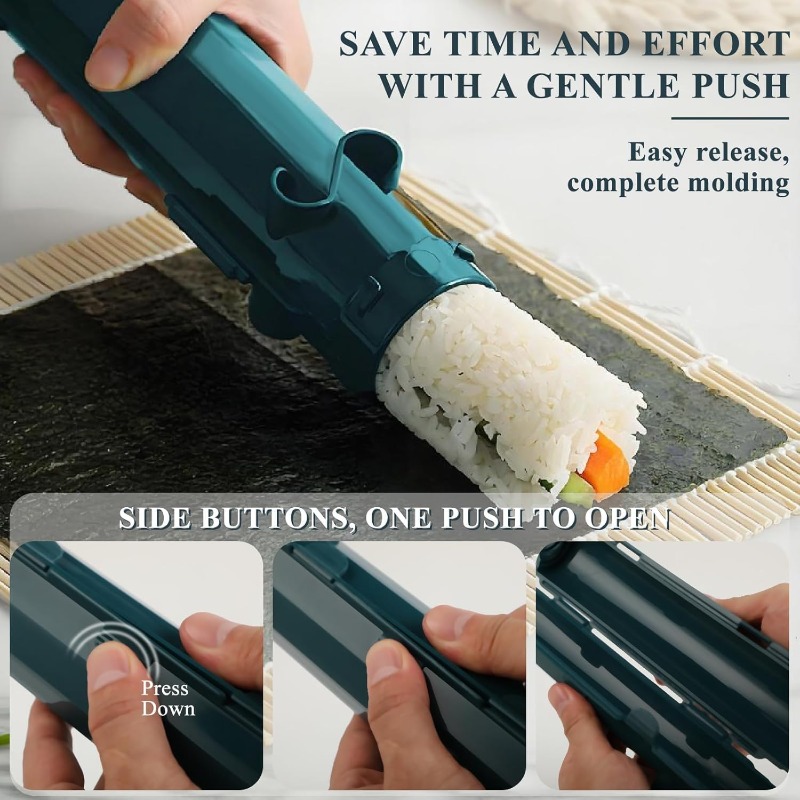 Sushi Making Kit,Bamboo Sushi  - Home Improvement Mall ulasan dan harga