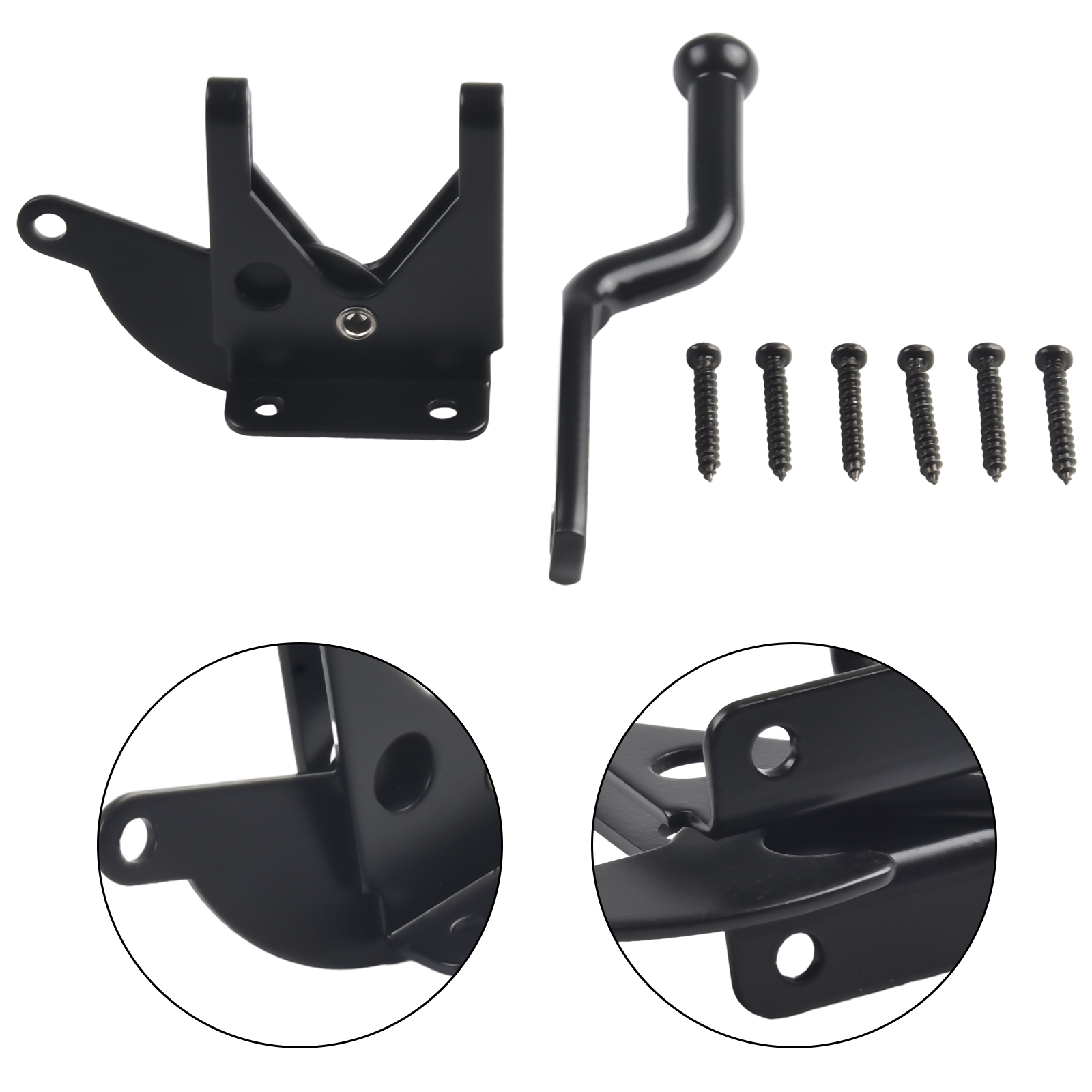 Bolt Door Latch Locking Carbon - Home Improvement Fence ulasan dan harga