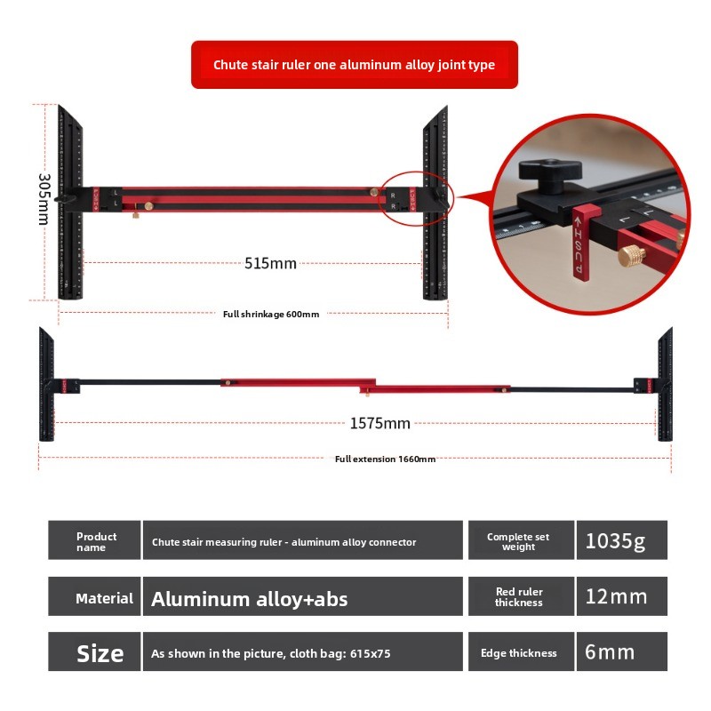 Aluminum Alloy Stair Ruler,Hig - Home Improvement Tools ulasan dan harga
