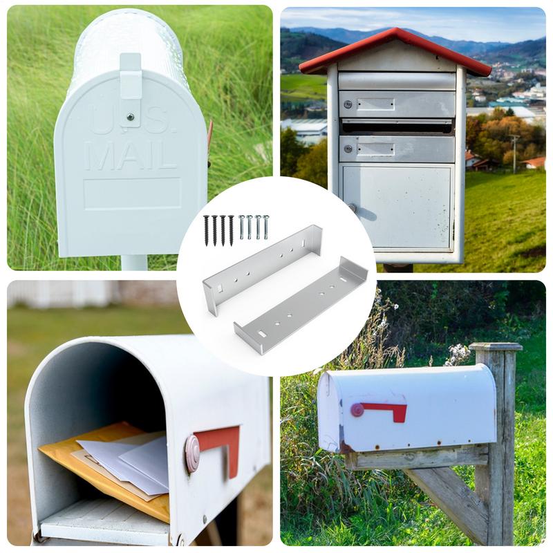 Mailbox Post Kit 2 Pieces Alum - Home Improvement Tools ulasan dan harga