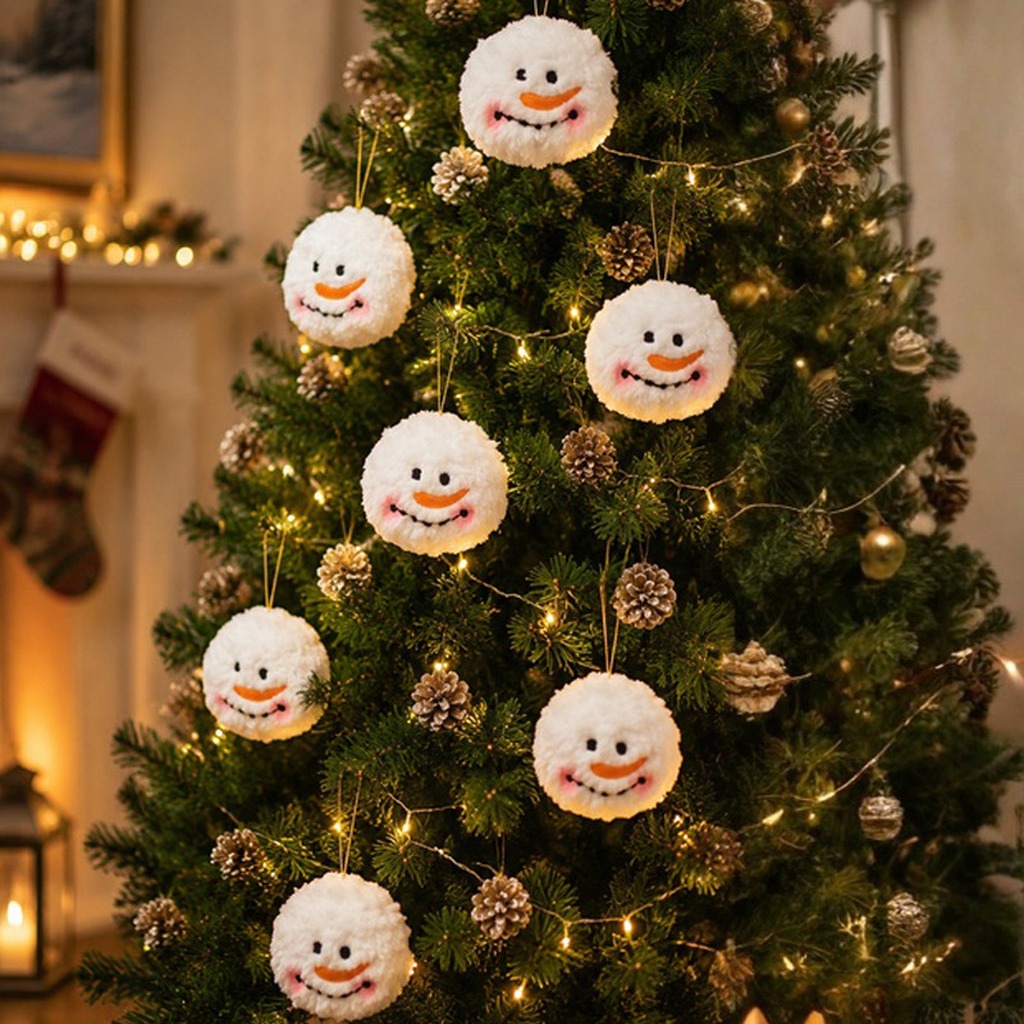 Snowball Christmas Ornament Cu - Home Improvement Shop ulasan dan harga