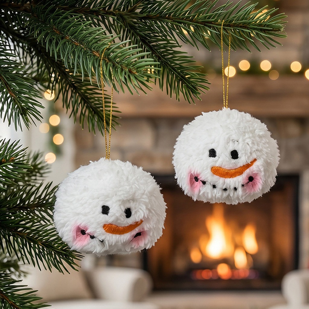 Snowball Christmas Ornament Cu - Home Improvement Shop ulasan dan harga