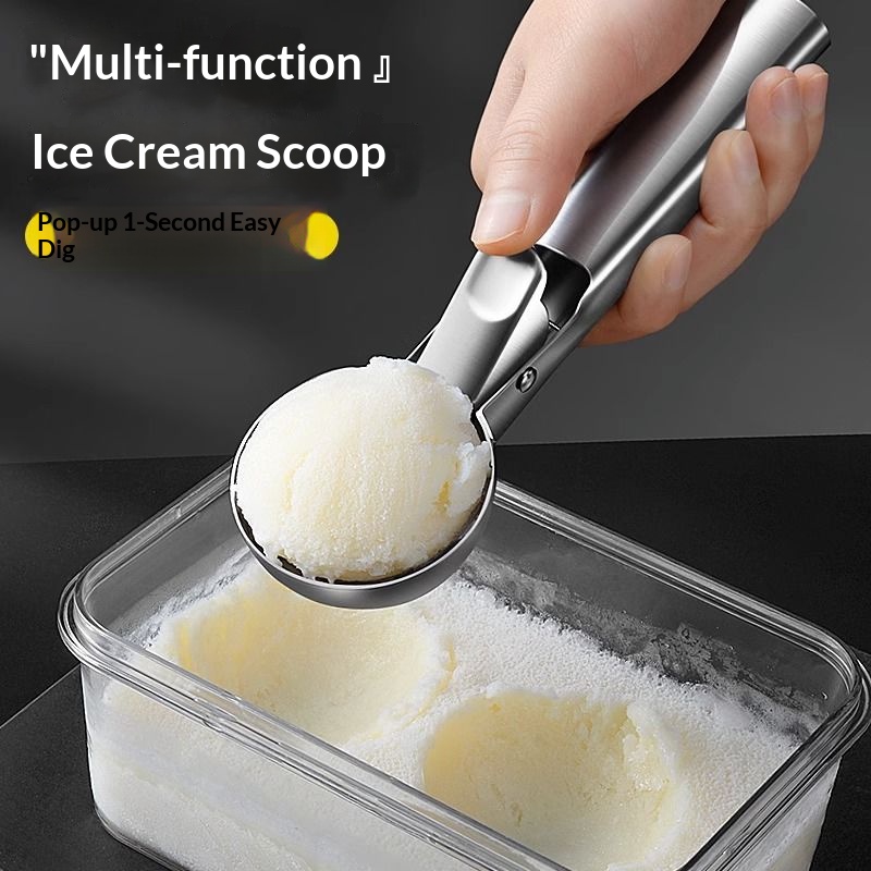 Stainless Steel Ice Cream Scoo - Home Improvement Mall ulasan dan harga