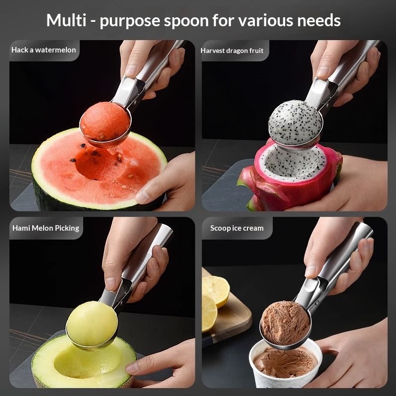 Stainless Steel Ice Cream Scoo - Home Improvement Mall ulasan dan harga