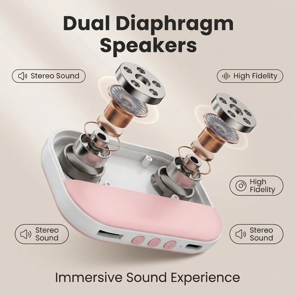 Portable Bluetooth 5.2 Speaker - Home Improvement Music ulasan dan harga