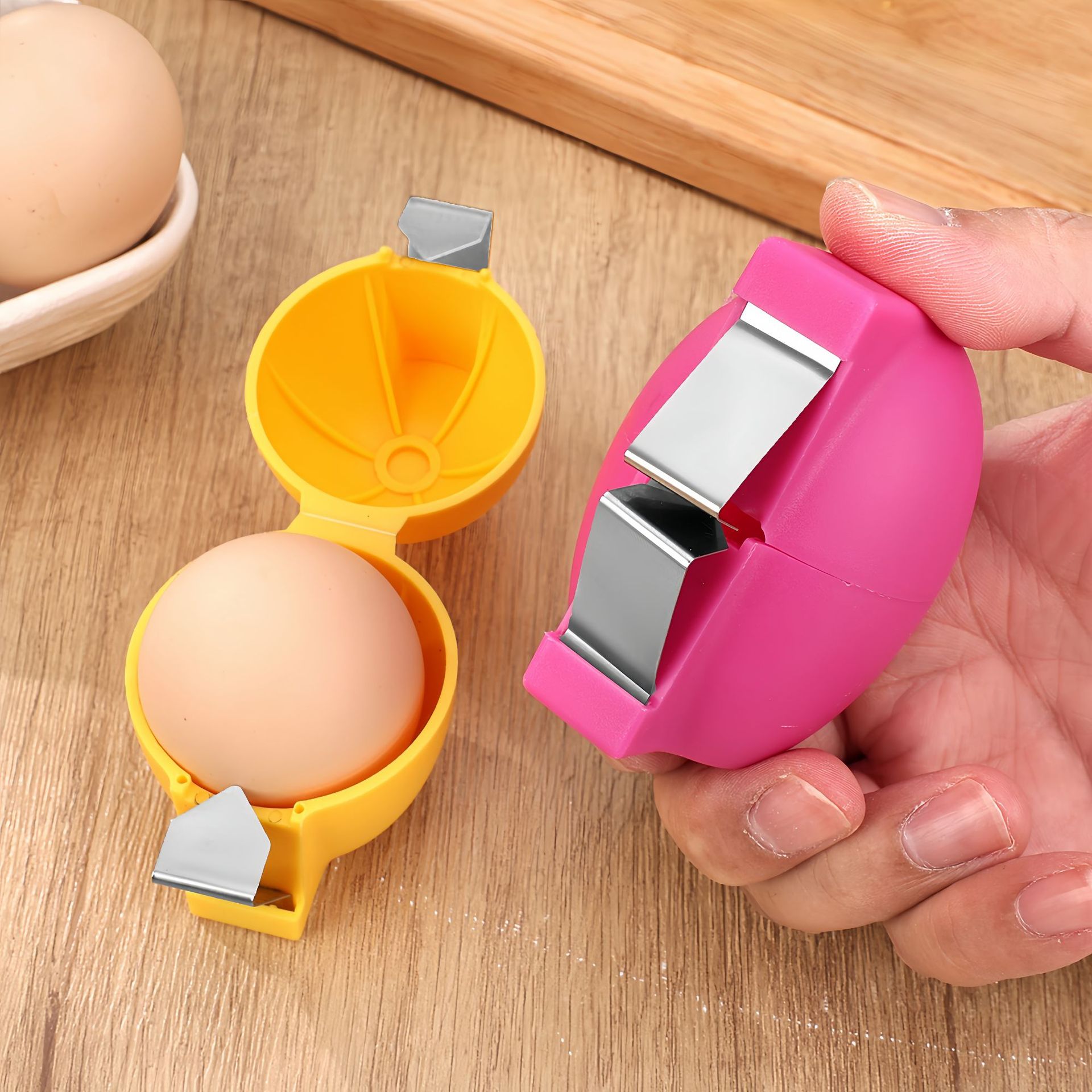 1/3PCS Easy Egg Shell Opener,P - Home Improvement Mall ulasan dan harga