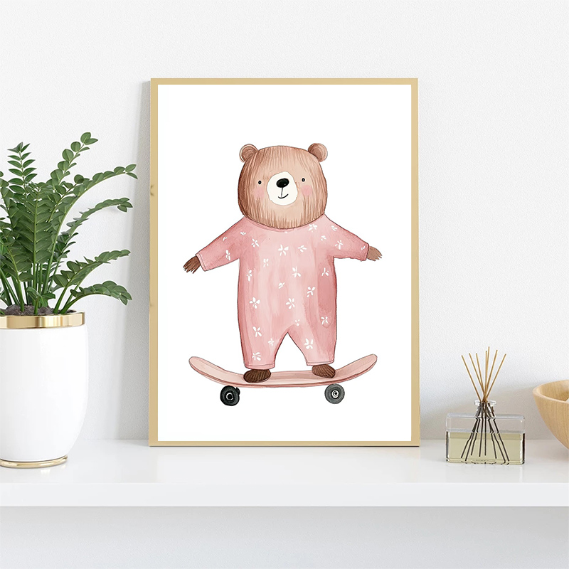Cute Watercolor Unicorn Mermai - Home Improvement Kids ulasan dan harga