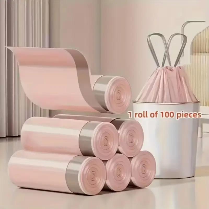 100 Thick Drawstring Trash Bag - Home Improvement Mall ulasan dan harga