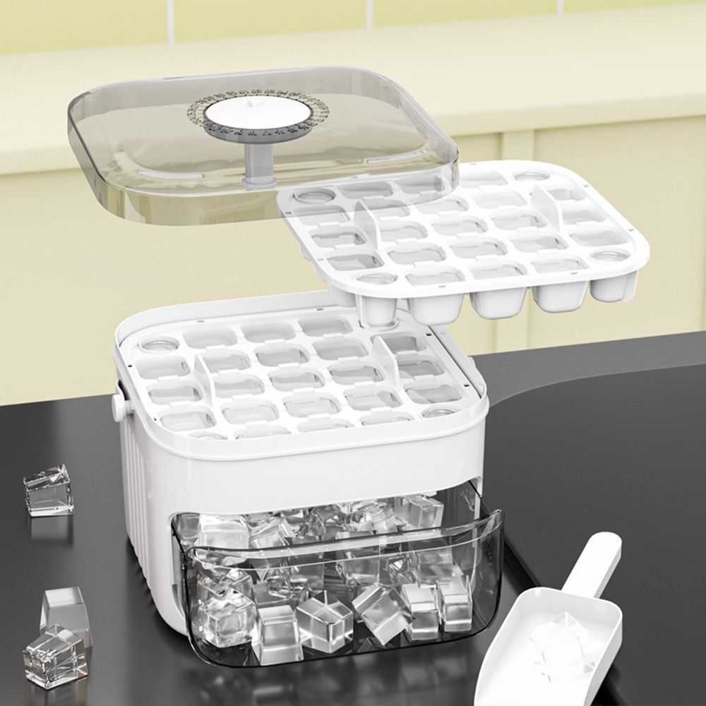 50-Cube Ice Maker with Easy Pr - Home Improvement Mall ulasan dan harga