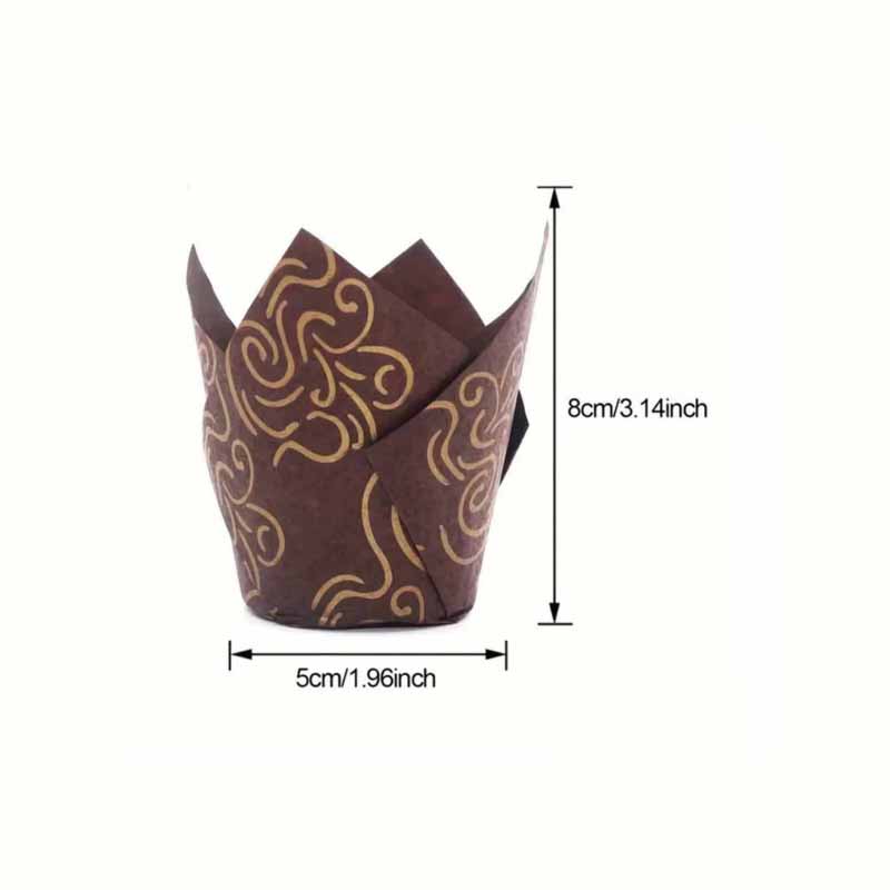 50Pcs/100Pcs/200Pcs Tulip Cake - Home Improvement House ulasan dan harga