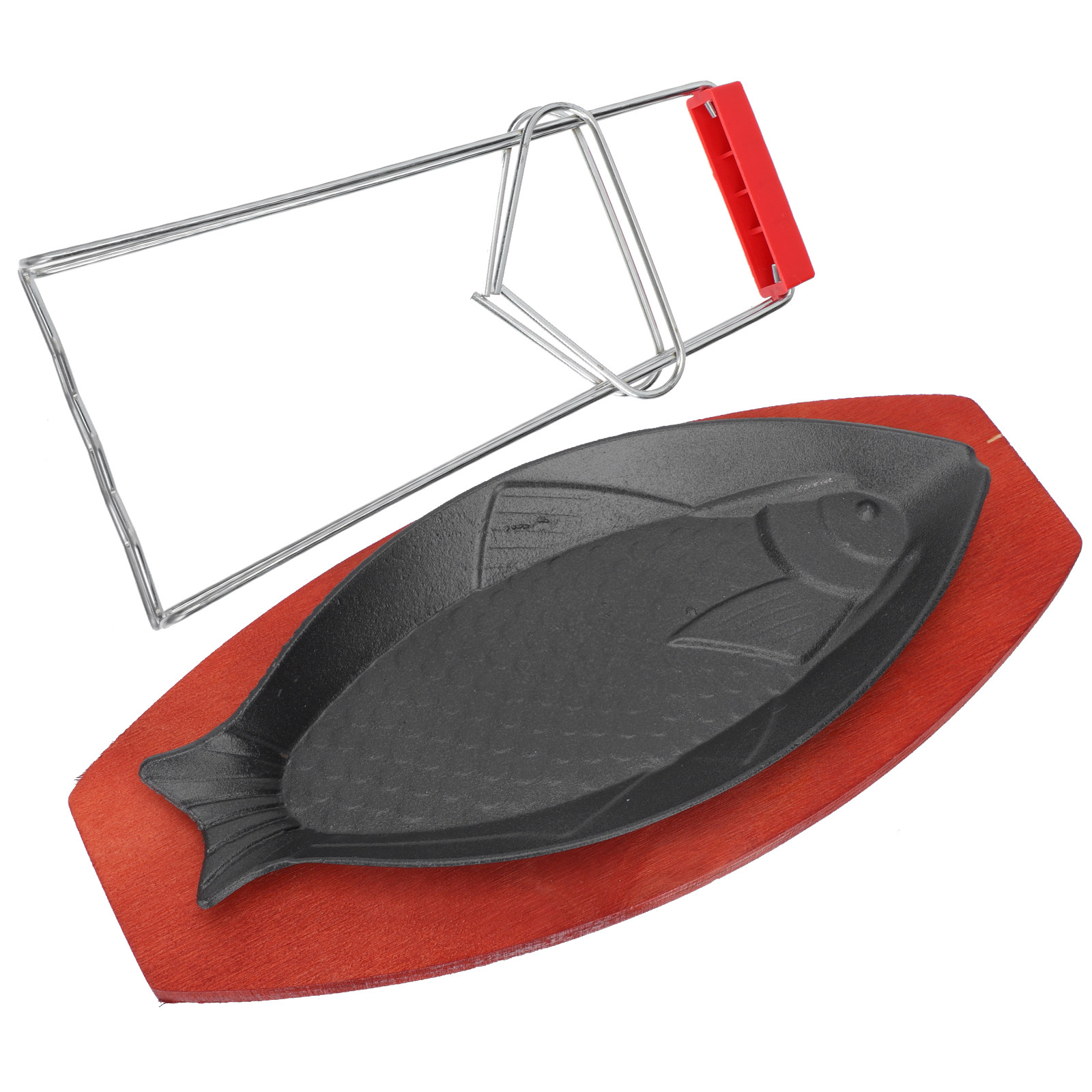 1Set Fish Shaped Barbecue Fryi - Home Improvement Cast ulasan dan harga