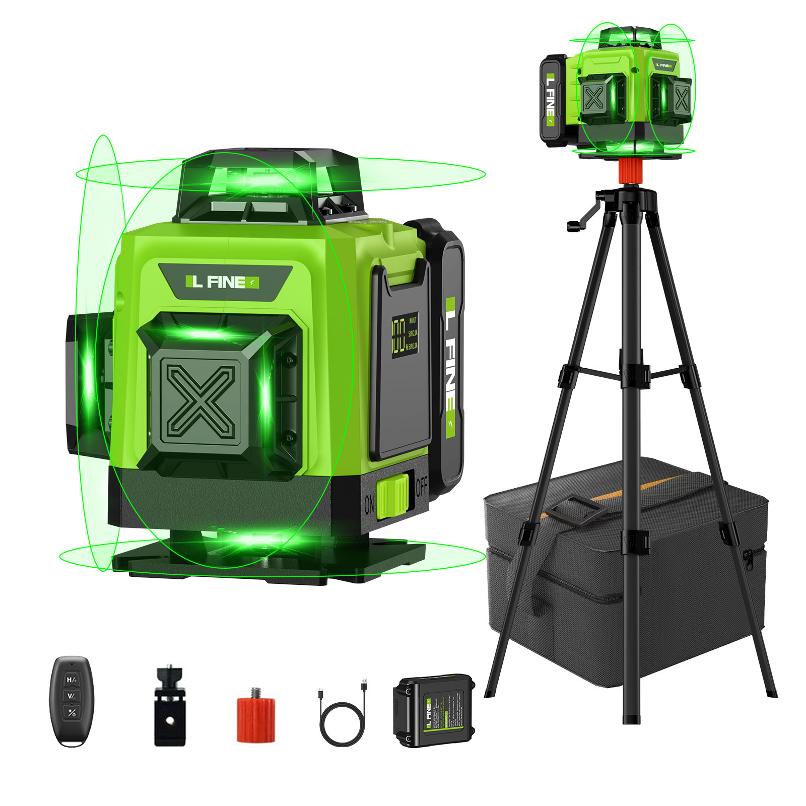 Laser Level Self-Leveling Hori - Home Improvement Warehouse ulasan dan harga