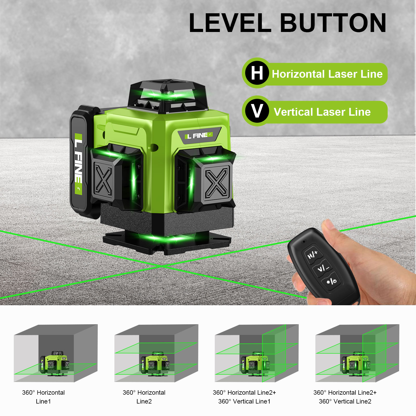 Laser Level Self-Leveling Hori - Home Improvement Warehouse ulasan dan harga