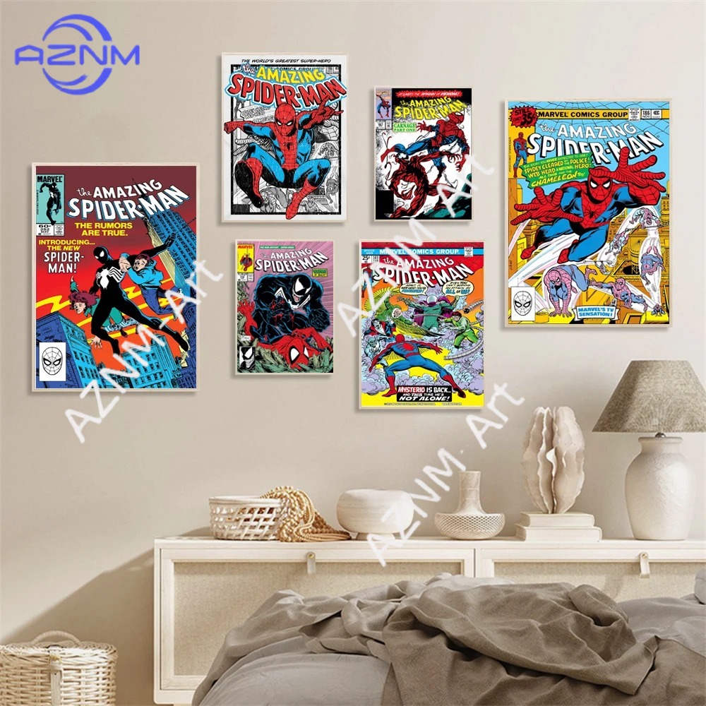 Movie Poster Superhero Canvas  - Home Improvement Kids ulasan dan harga