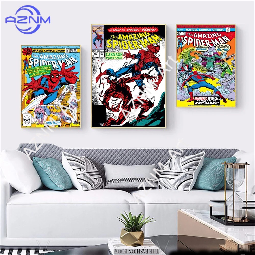 Movie Poster Superhero Canvas  - Home Improvement Kids ulasan dan harga
