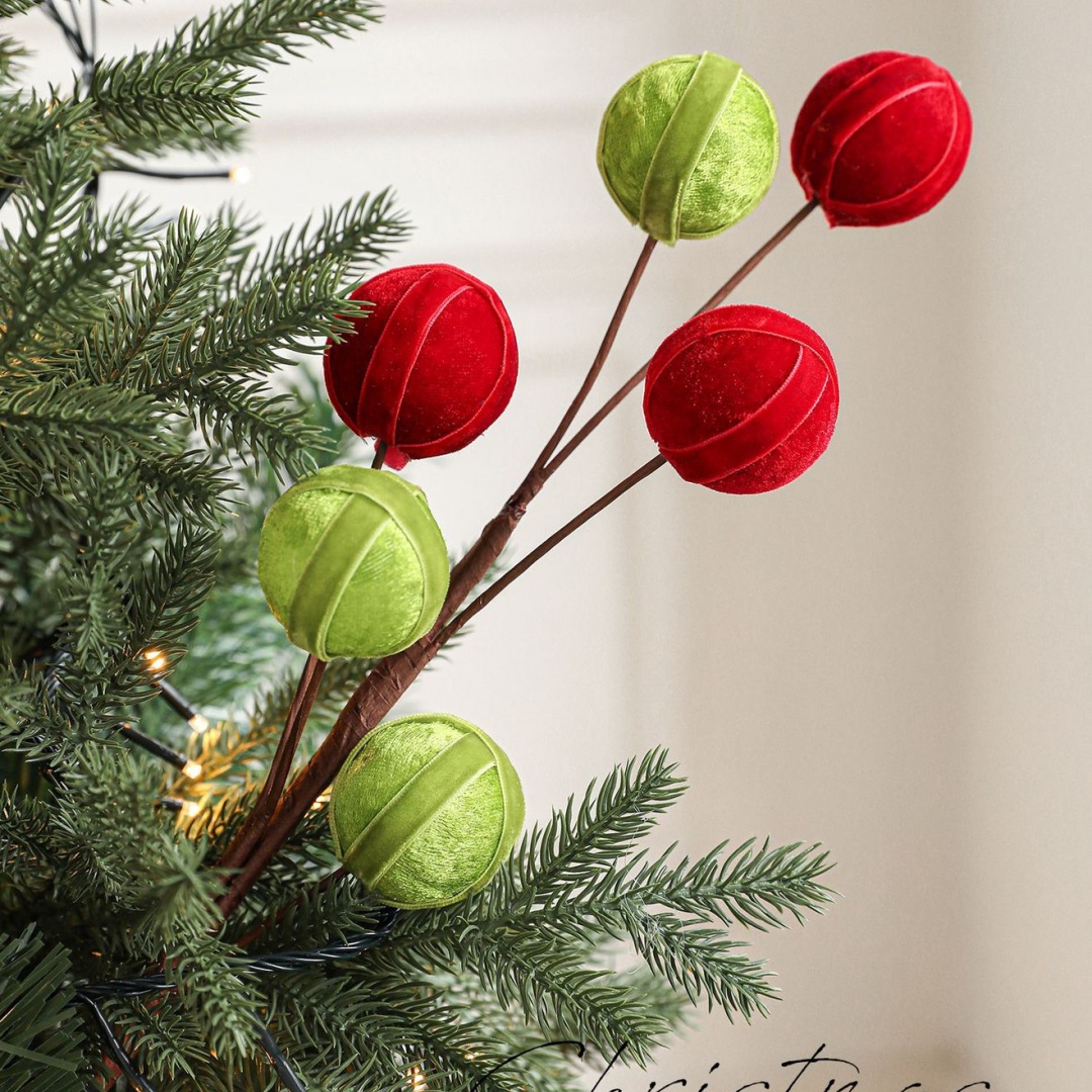 Flocked Lollipop Ornament Soft - Home Improvement Shop ulasan dan harga