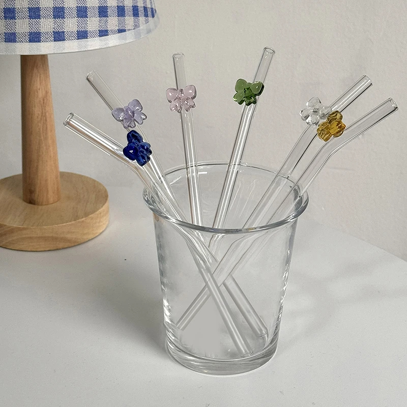 1 Pcs 19cm Cute Bowtie Glass H - Home Improvement Shop ulasan dan harga