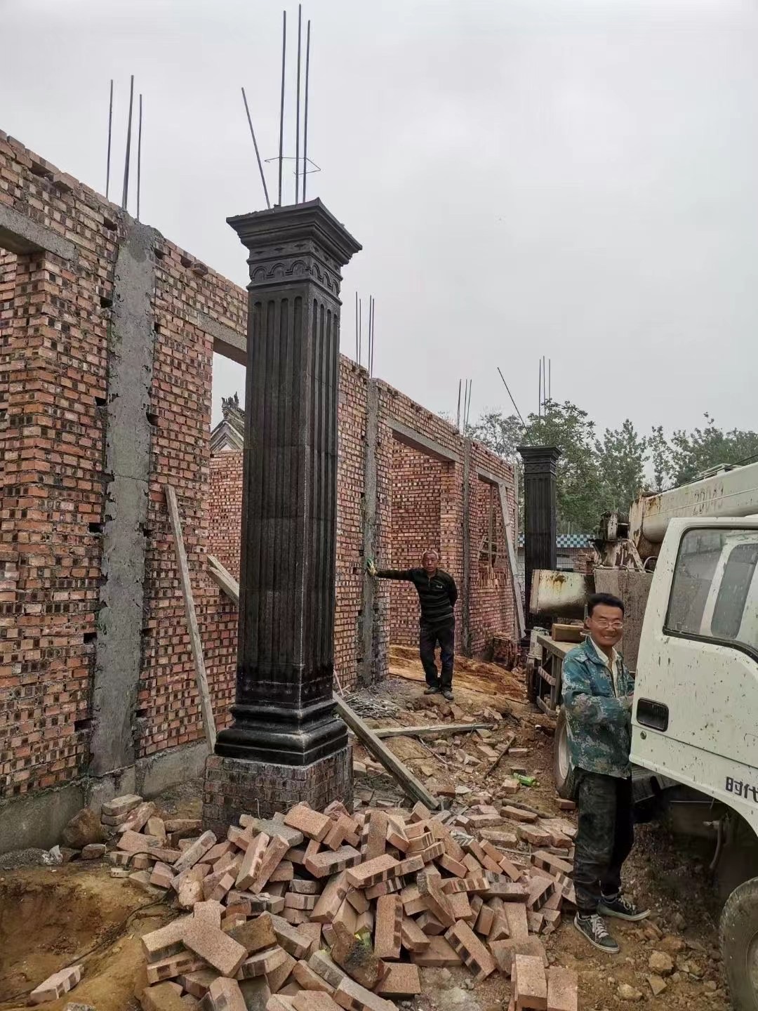 ABS Plastic Concrete Square Pi - Home Improvement Fence ulasan dan harga
