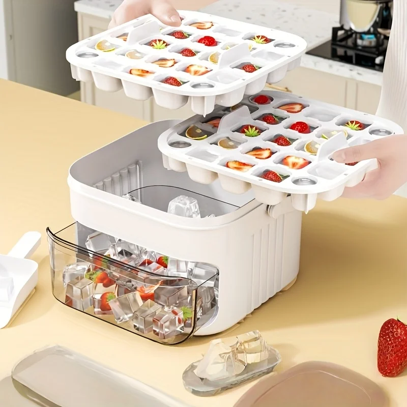Press The Ice Cube Mold To Mak - Home Improvement Mall ulasan dan harga