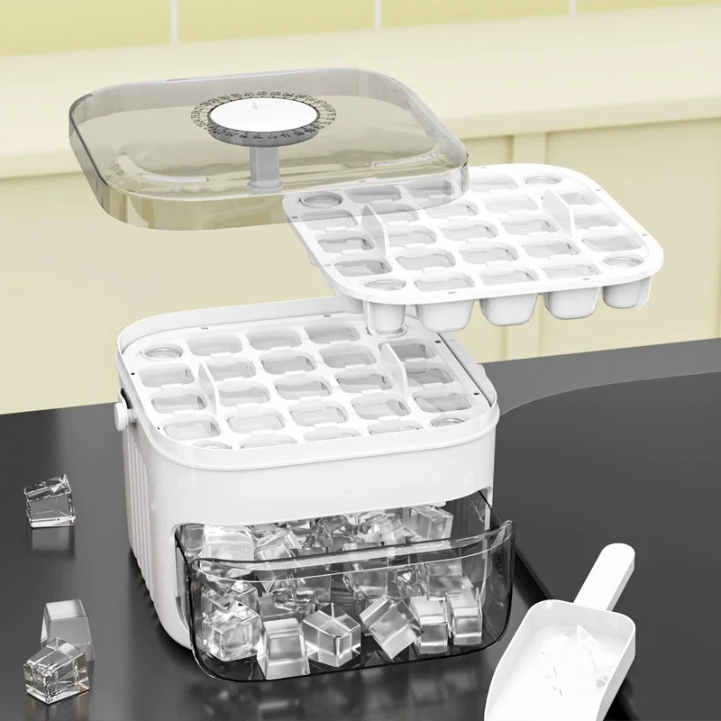 Press The Ice Cube Mold To Mak - Home Improvement Mall ulasan dan harga