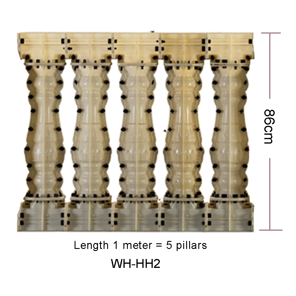 86cm Plastic Concrete Baluster - Home Improvement Fence ulasan dan harga