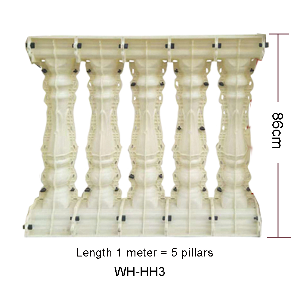 86cm Plastic Concrete Baluster - Home Improvement Fence ulasan dan harga