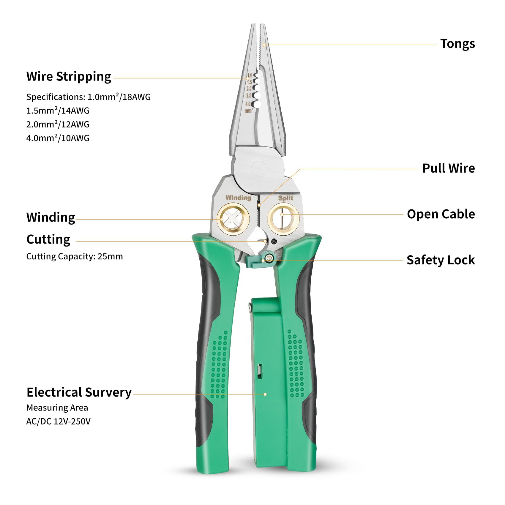 8-in-1 Multifunction Wire Stri - Home Improvement Cast ulasan dan harga