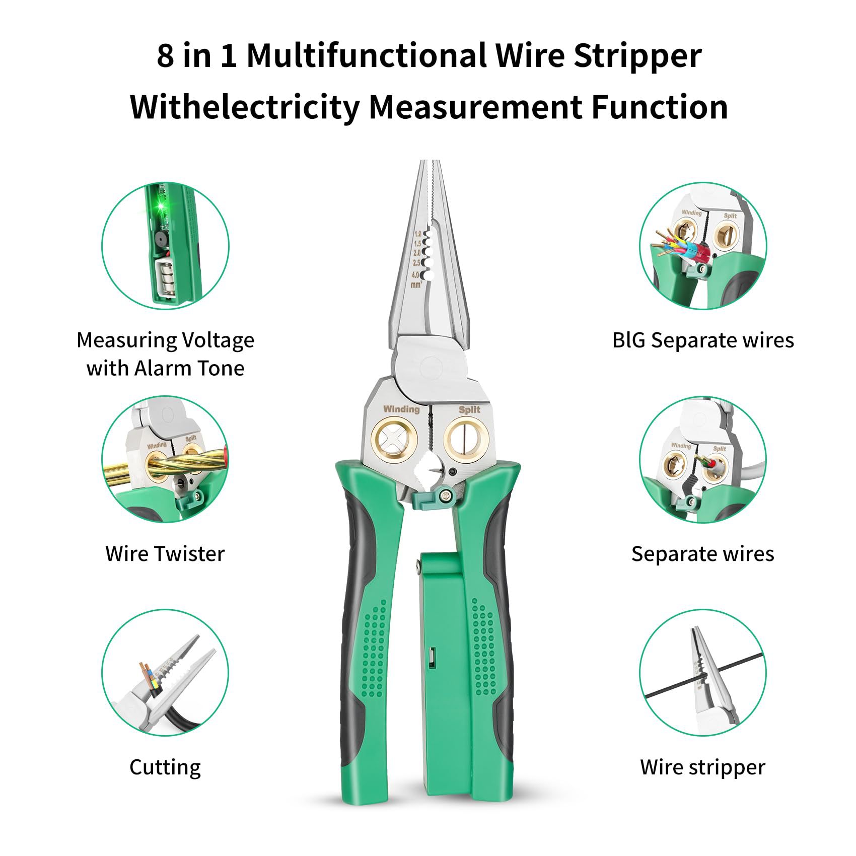 8-in-1 Multifunction Wire Stri - Home Improvement Cast ulasan dan harga