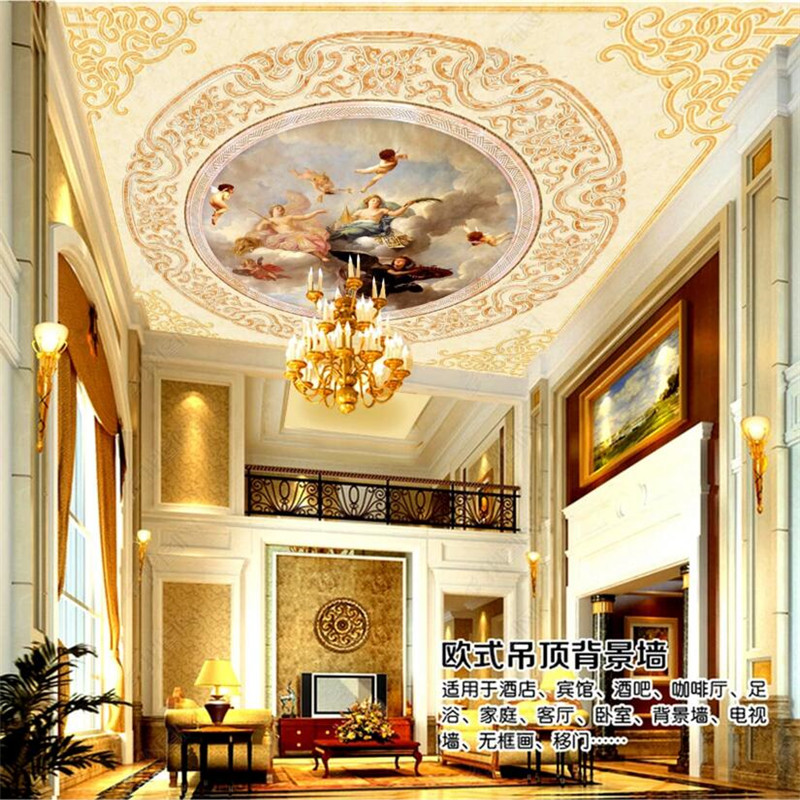 Custom European Angels Ceiling - Home Improvement Angela ulasan dan harga