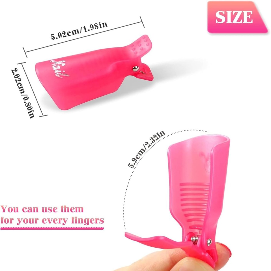 10 Pcs Nail Polish Remover Cli - Home Improvement House ulasan dan harga