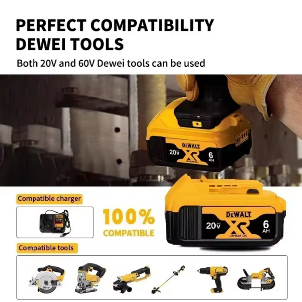 Original DEWALT 18V 20V 6.0AH  - Home Improvement Warehouse ulasan dan harga