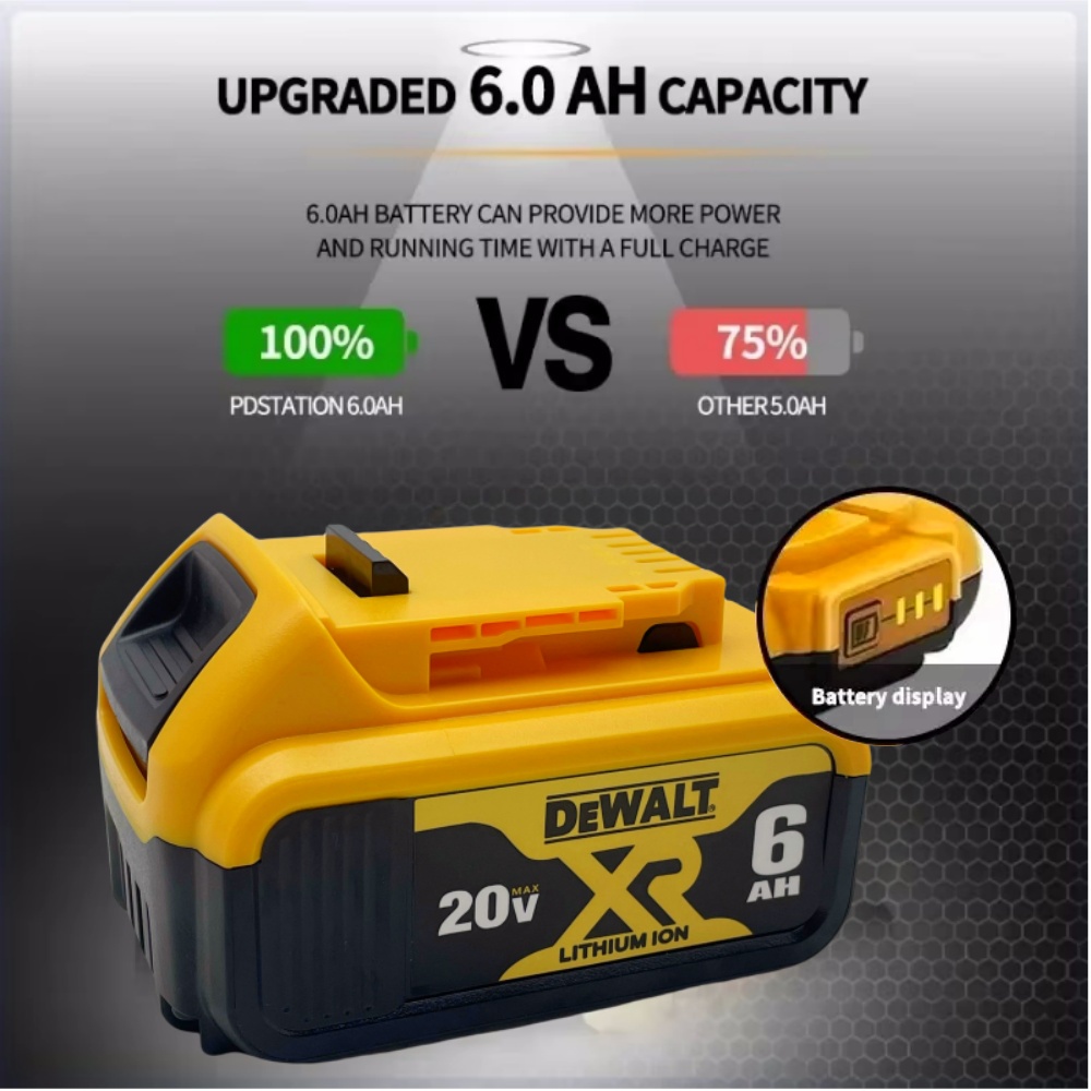 Original DEWALT 18V 20V 6.0AH  - Home Improvement Warehouse ulasan dan harga